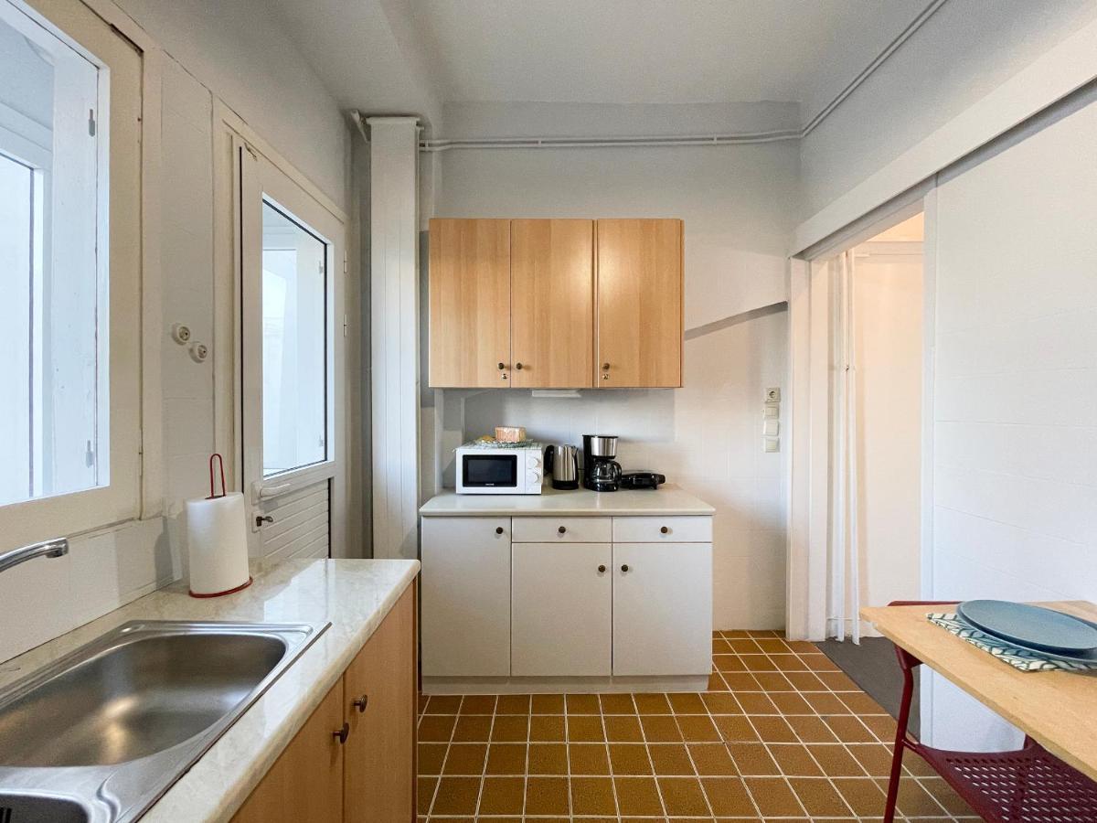 Ferienwohnung Eolou Sea View 60Sqm Apt In Paleo Faliro Athen Exterior foto